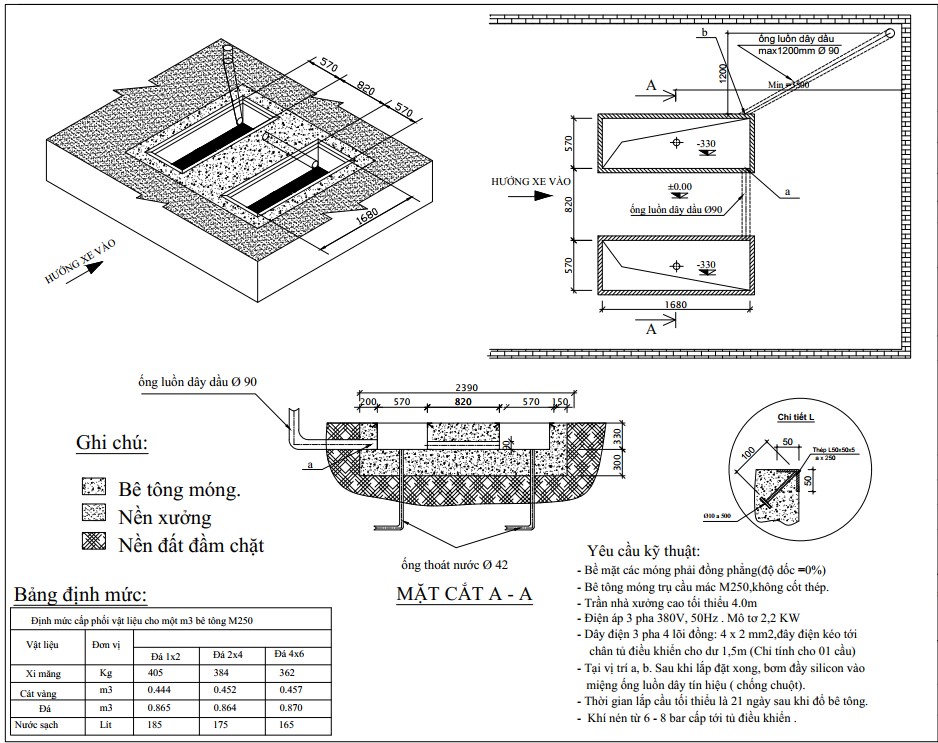 Cầu nâng GC 3.0SB